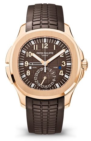 Patek Philippe Aquanaut Travel Time Rose Gold Watch