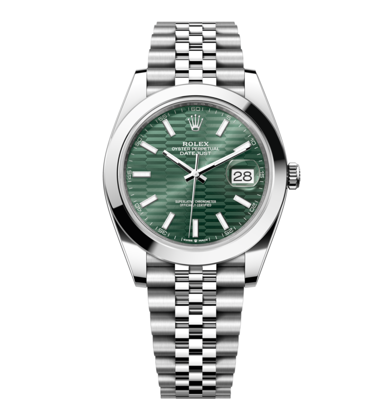 Rolex Datejust – 41 mm גימור שוויצרי