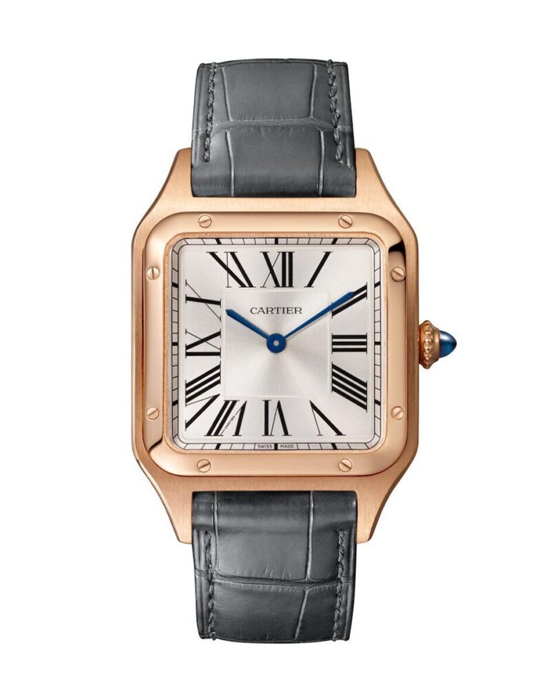 Cartier Santos-Dumont watch גימור שוויצרי