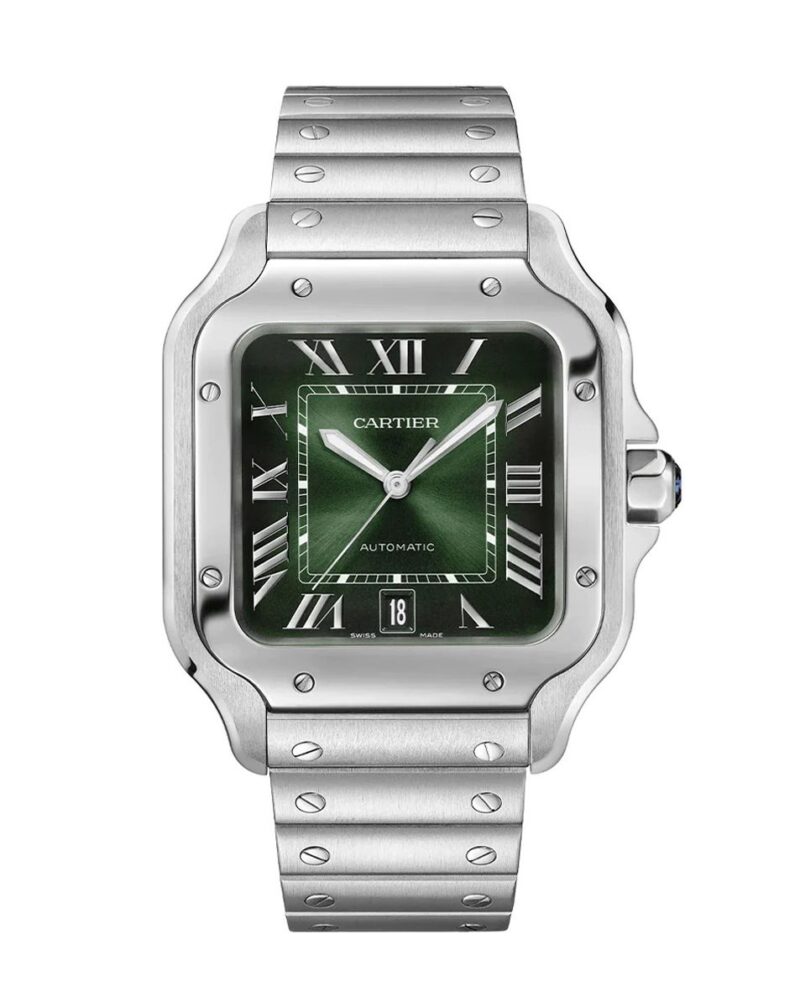 Cartier Santos de Cartier watch גימור שוויצרי